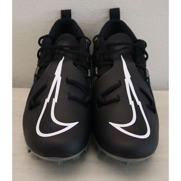 Nike CT6649-010 Men's Sz 12 Black/White Alpha Menace Pro 3 Football Cleats - Picture 3 of 8